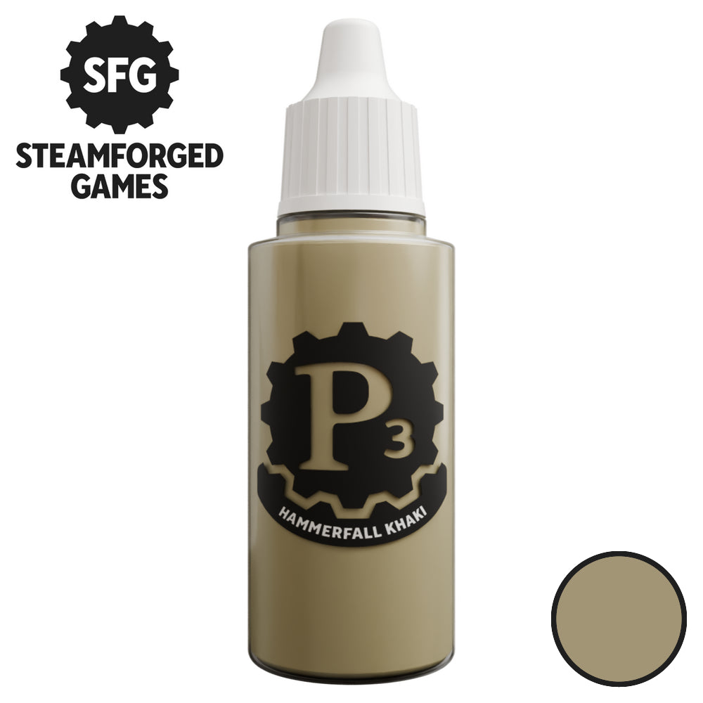 P3 Paints: Hammerfall Khaki - 18ml