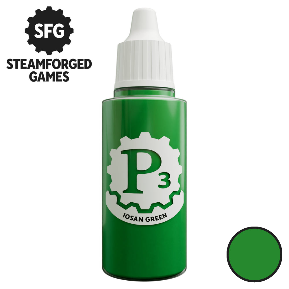 P3 Paints: Iosan Green - 18ml - Warhaus