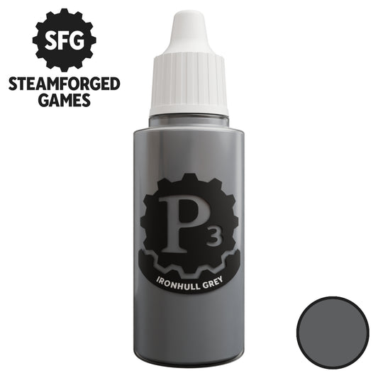 P3 Paints: Ironhull Grey - 18ml