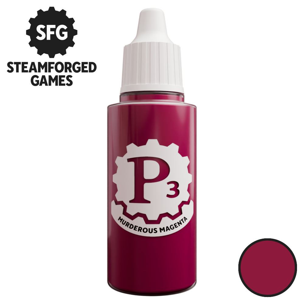 P3 Paints: Murderous Magenta - 18ml