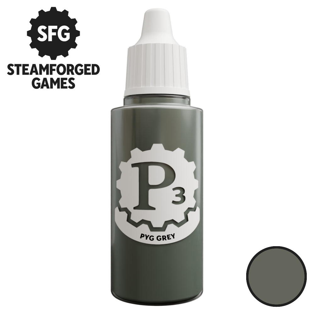 P3 Paints: Pyg Grey - 18ml