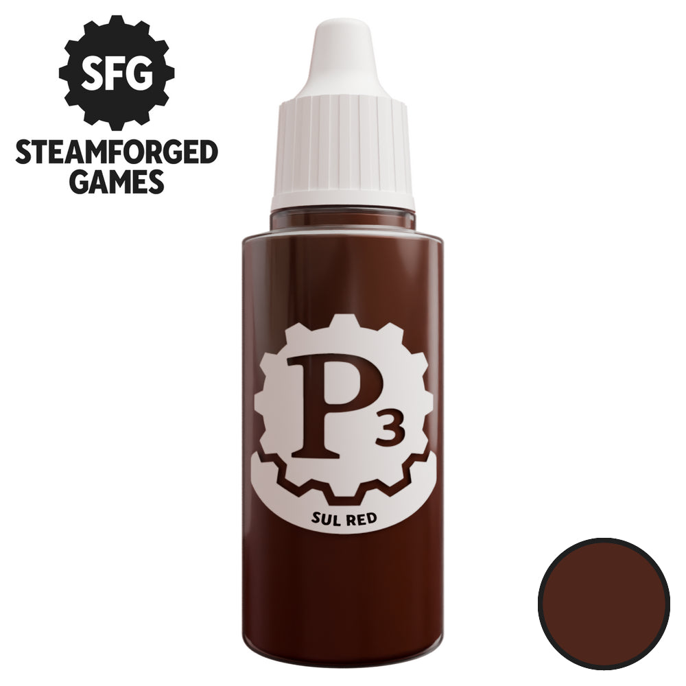 P3 Paints: Sul Red - 18ml
