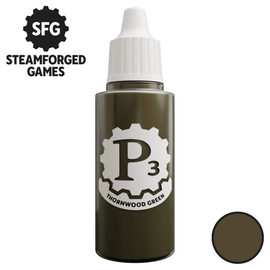P3 Paints: Thornwood Green - 18ml