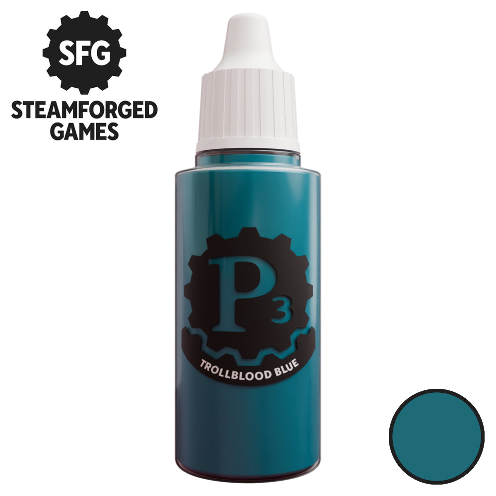 P3 Paints: Trollblood Blue - 18ml
