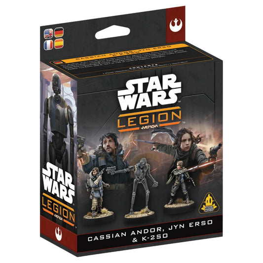 Star Wars: Legion – Cassian Andor, Jun Erso & K-2SO - Warhaus