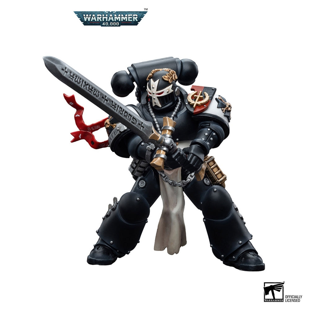 Warhammer Collectibles: 1/18 Scale Black Templars Emperor's Champion Bayard's Revenge