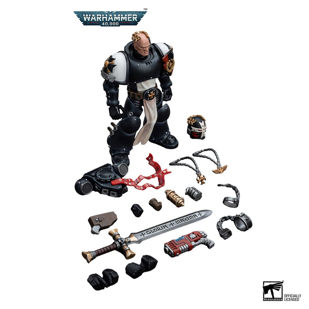 Warhammer Collectibles: 1/18 Scale Black Templars Emperor's Champion Bayard's Revenge