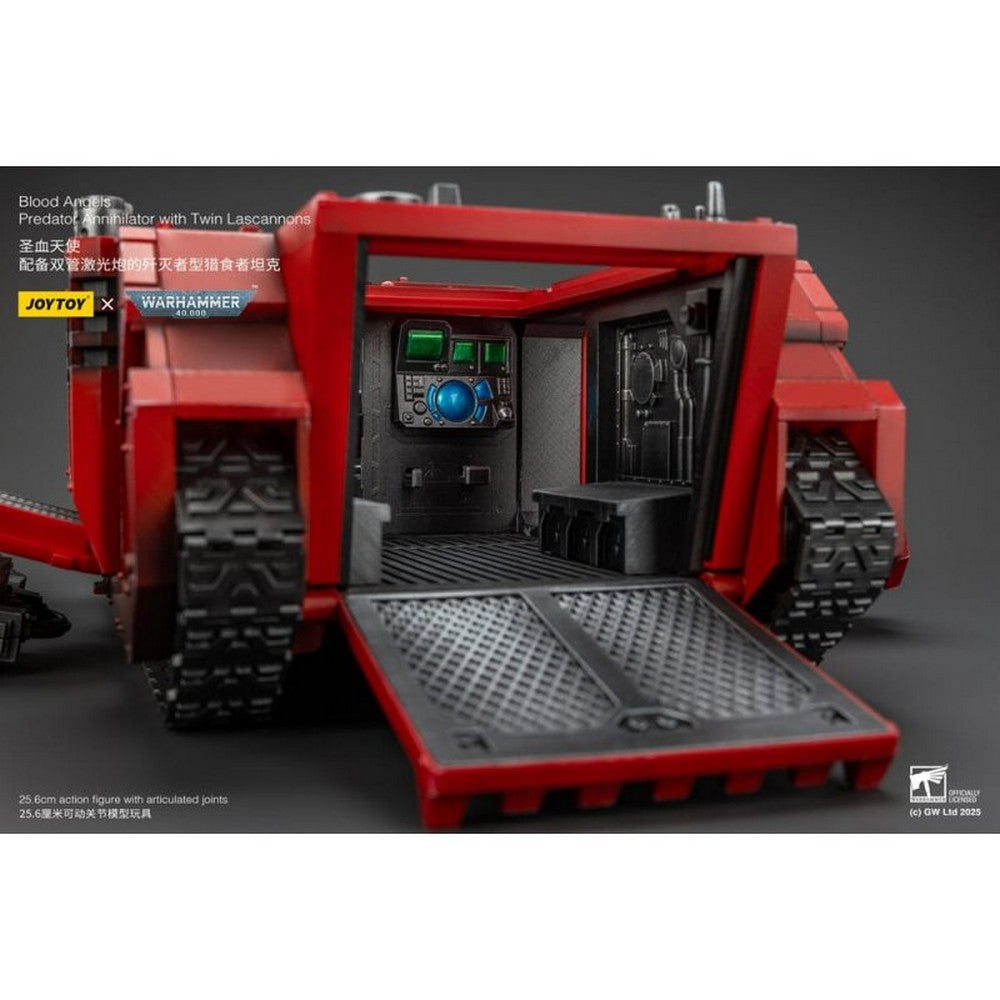Warhammer Collectibles: 1/18 Scale Blood Angels Predator Annihilator with Twin Lascannons