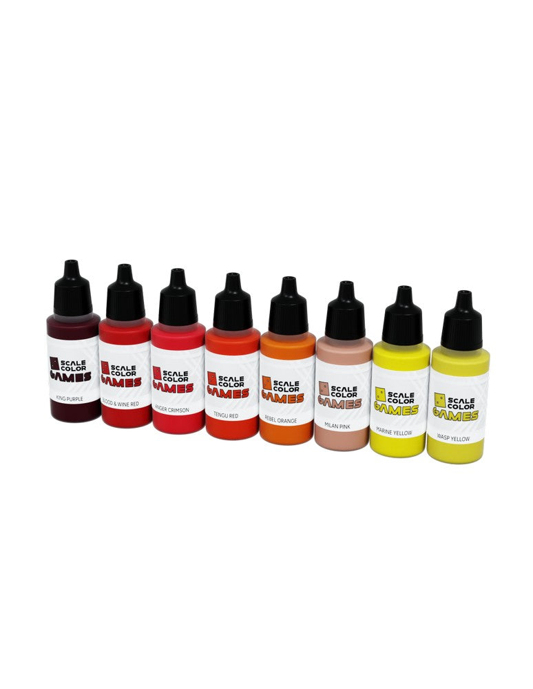 Scale 75: Scalecolor Games - Wrath Paint Set