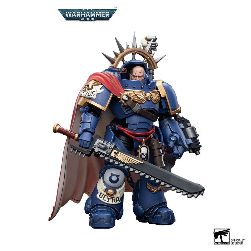 Warhammer Collectibles: 1/18 Scale Ultramarines Captain in Gravis Armour