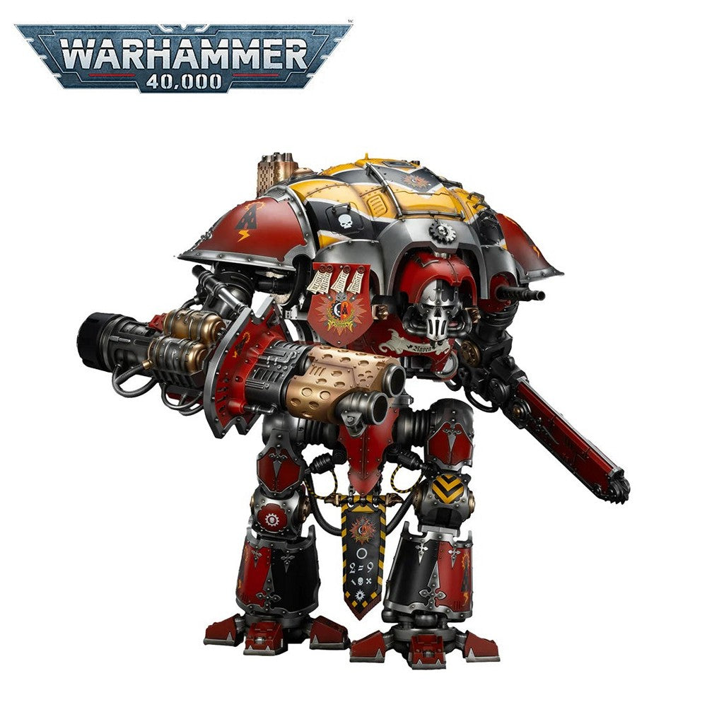 Warhammer Collectibles: 1/18 Scale Imperial Knights House Raven Knight Errant