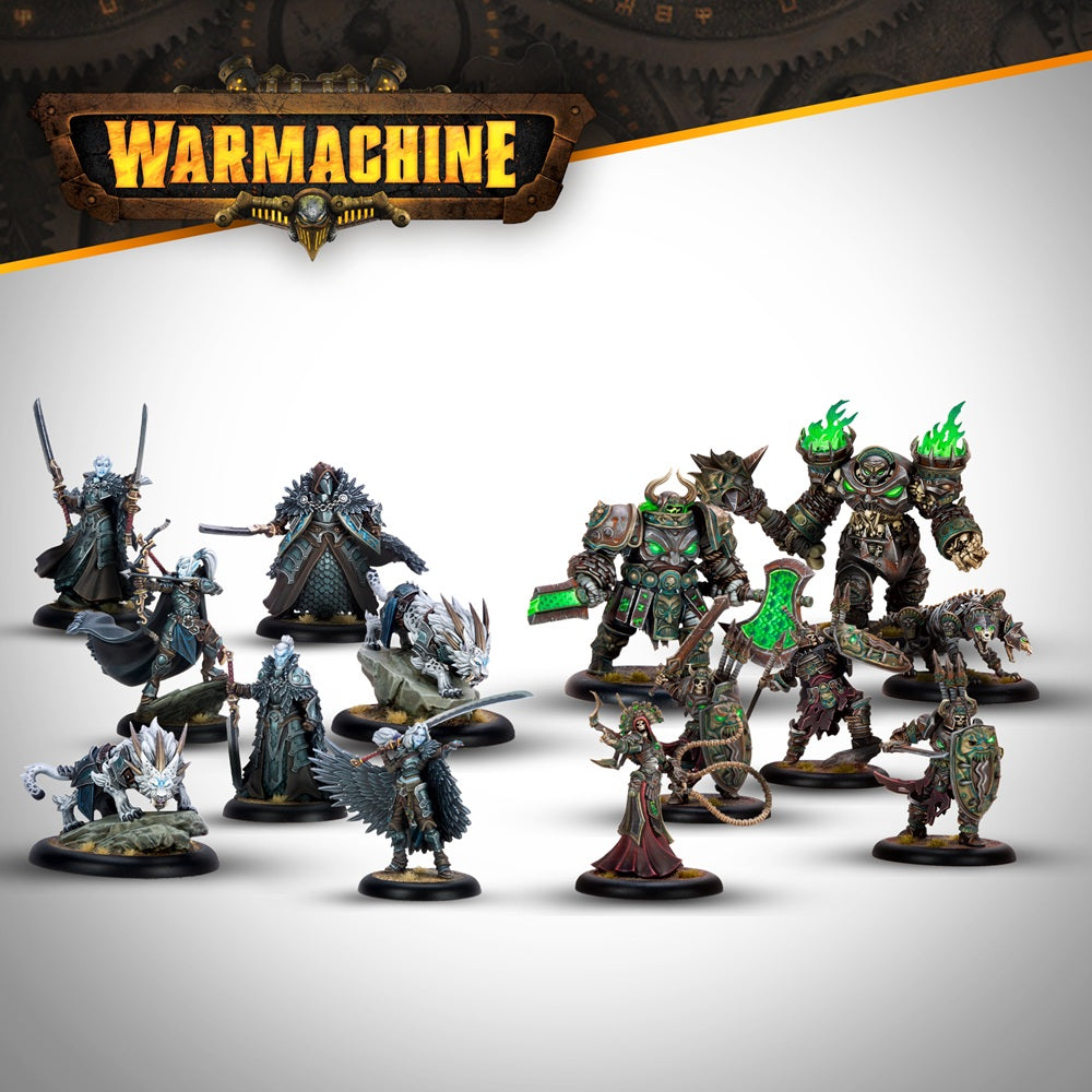 Warmachine: 2 Player Starter - Frozen & Forgotten (Nyss vs Deathless HIPS)