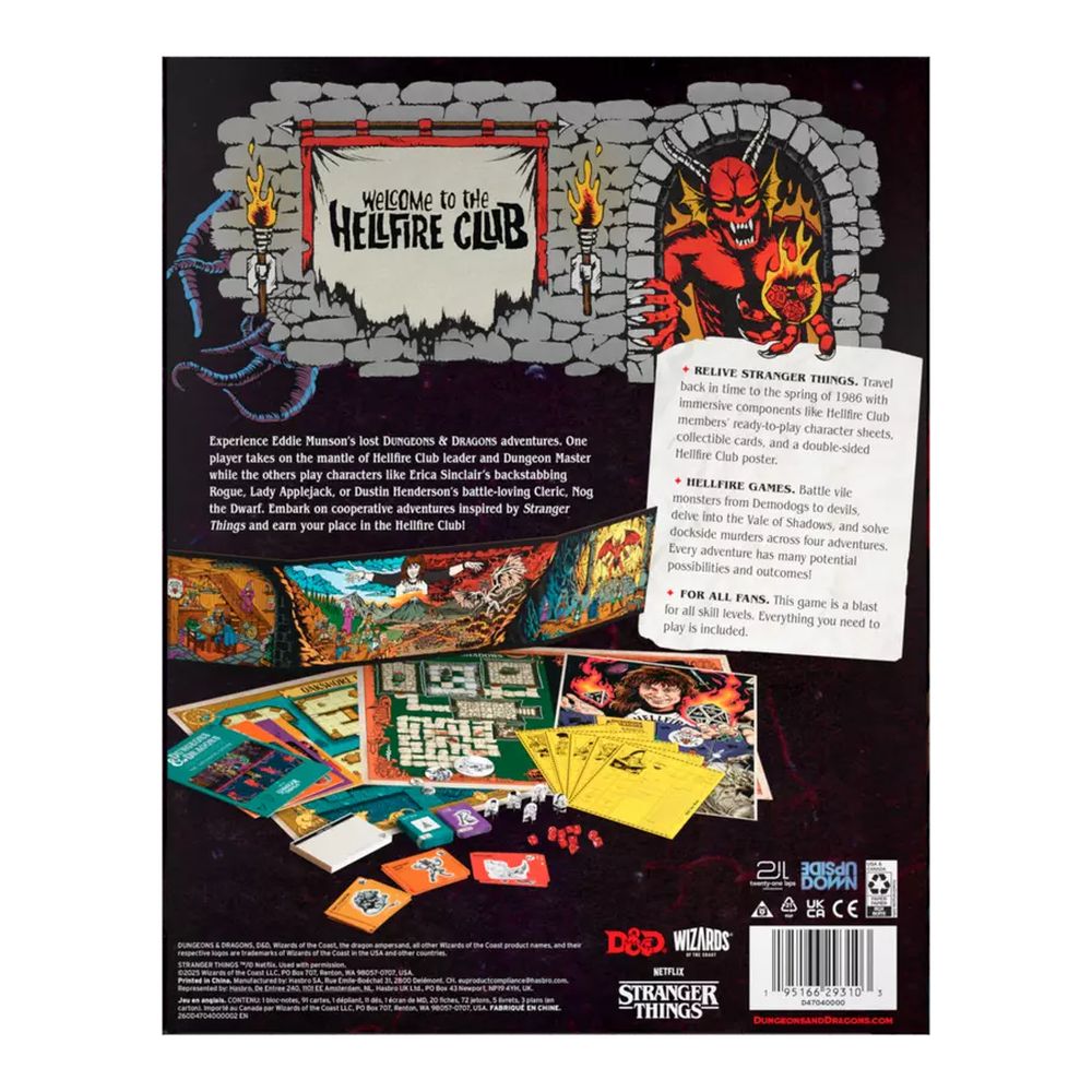 D&D Stranger Things: Welcome to the Hellfire Club
