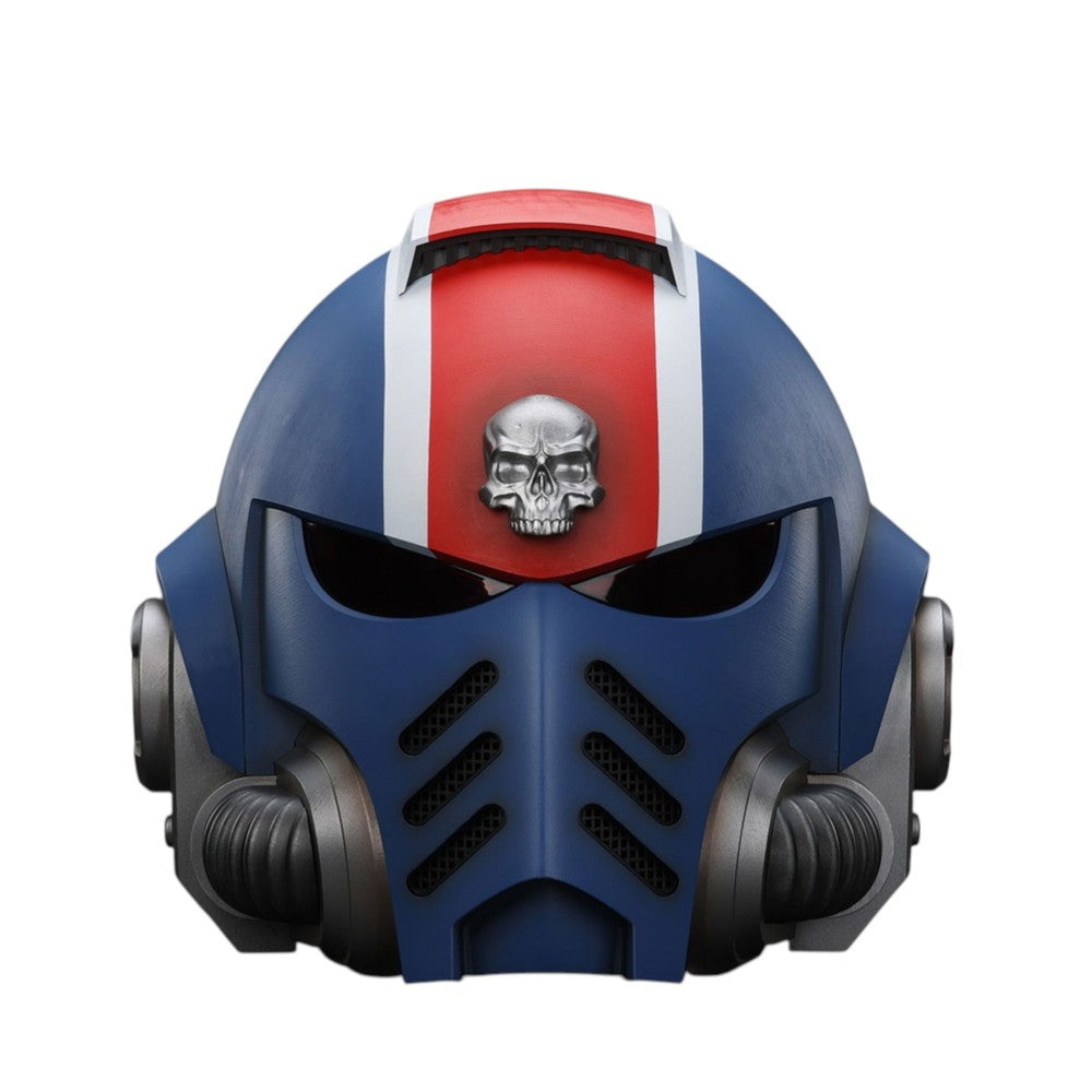 Warhammer Collectibles: 1/1 Scale Uitramarines Lieutenant Titus' MKX Helmet