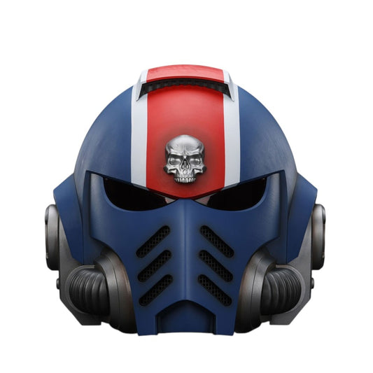 Warhammer Collectibles: 1/1 Scale Uitramarines Lieutenant Titus' MKX Helmet