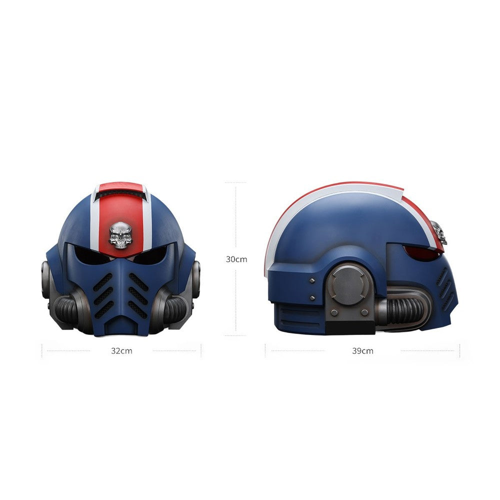 Warhammer Collectibles: 1/1 Scale Uitramarines Lieutenant Titus' MKX Helmet