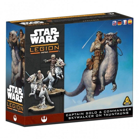 Star Wars: Legion – Captain Solo & Commander Skywalker on Tauntuns