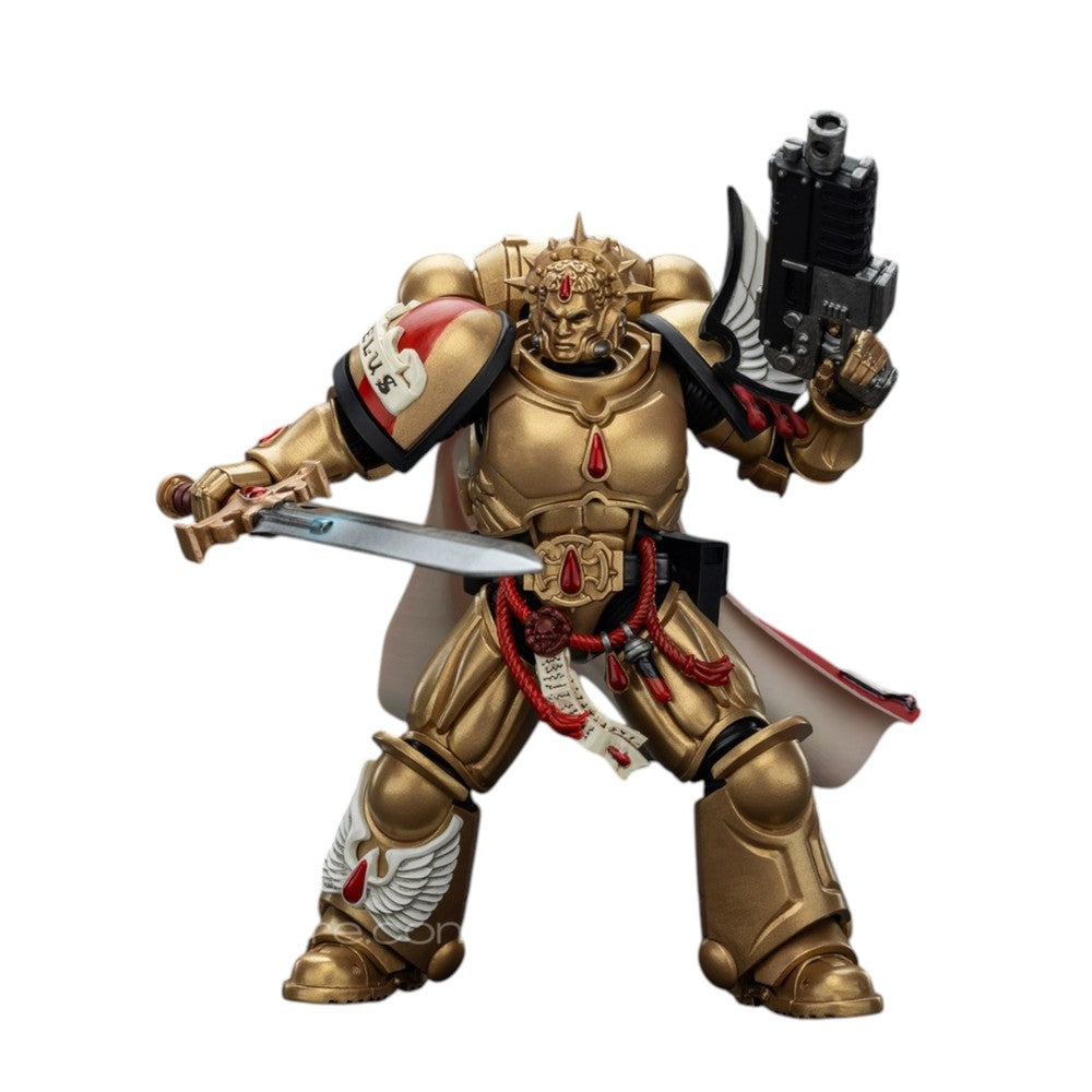 U2 Warhammer Collectibles: 1/18 Scale Blood Angels Captain with Heavy Bolt Pistol & Power Sword