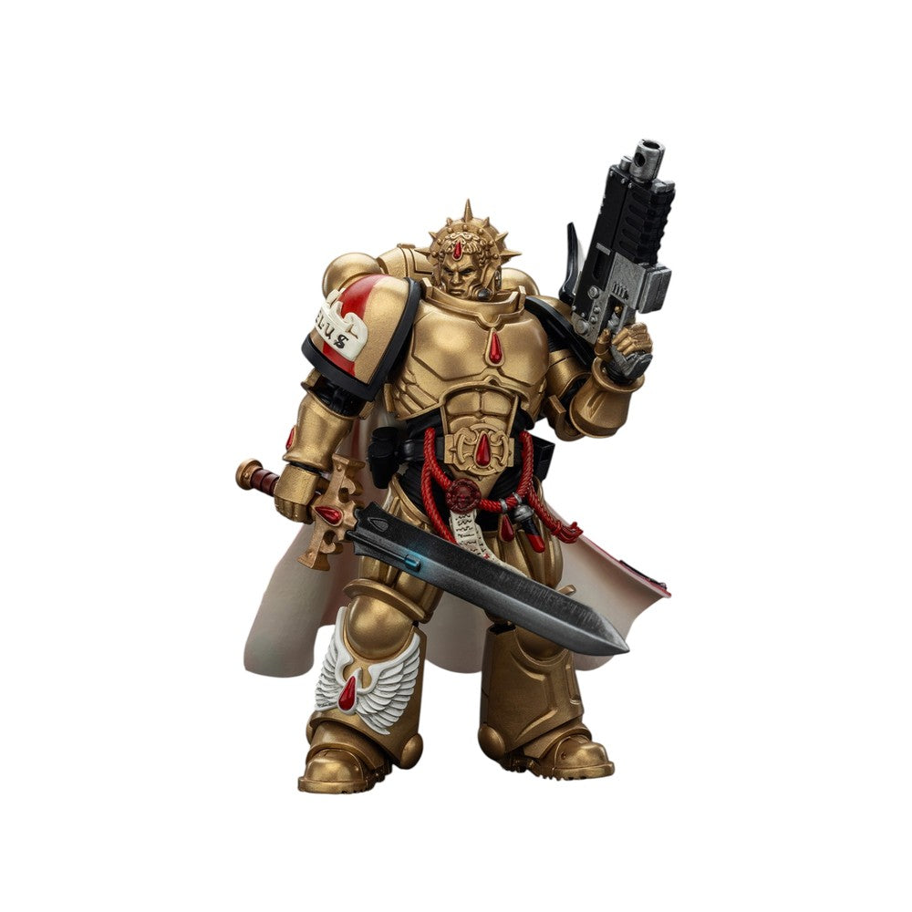 U2 Warhammer Collectibles: 1/18 Scale Blood Angels Captain with Heavy Bolt Pistol & Power Sword
