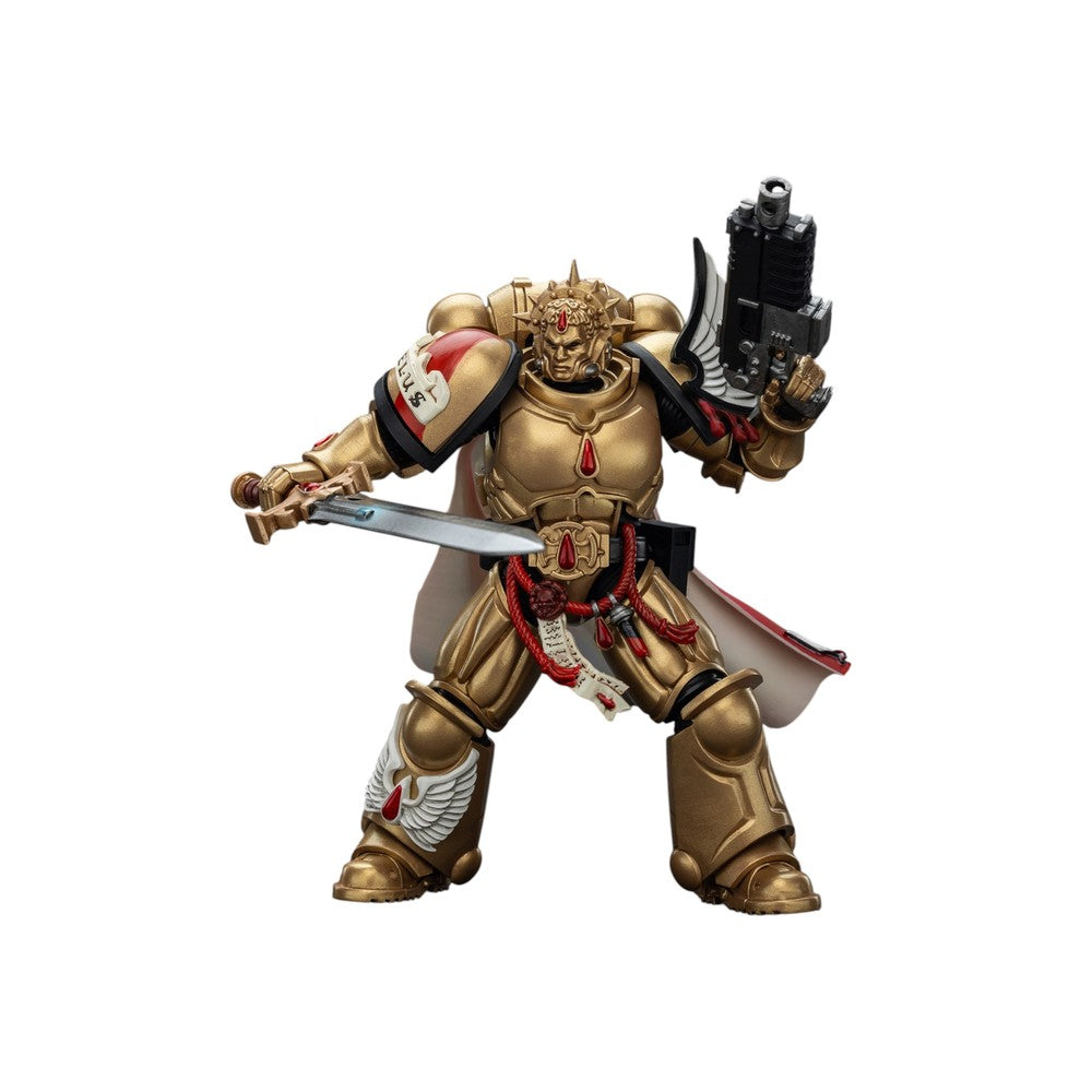 U2 Warhammer Collectibles: 1/18 Scale Blood Angels Captain with Heavy Bolt Pistol & Power Sword