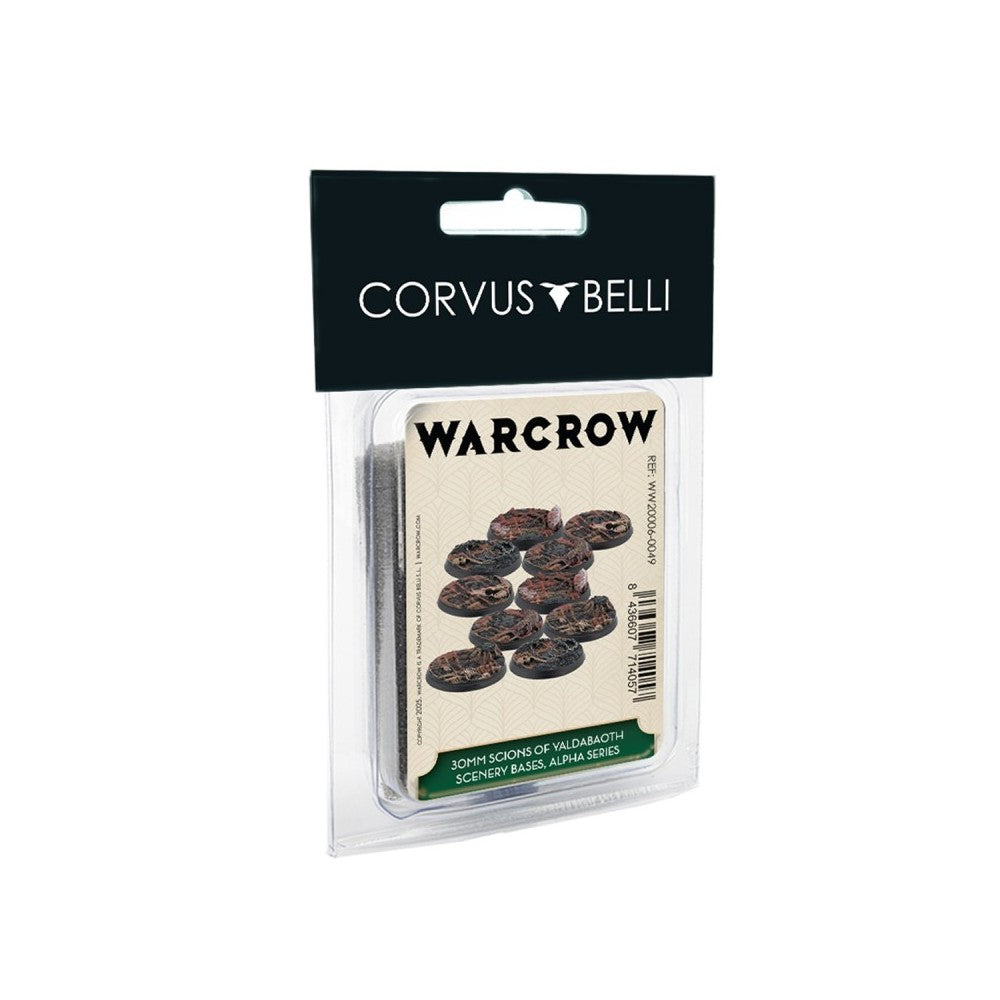 Warcrow: Bases -  30mm Scions of Yaldabaoth Scenery Bases