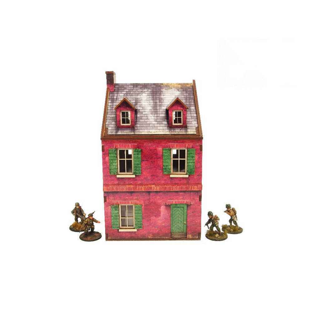 Micro Art Studio - WW2 Normandy Cafe PREPAINTED [28mm/1:56]