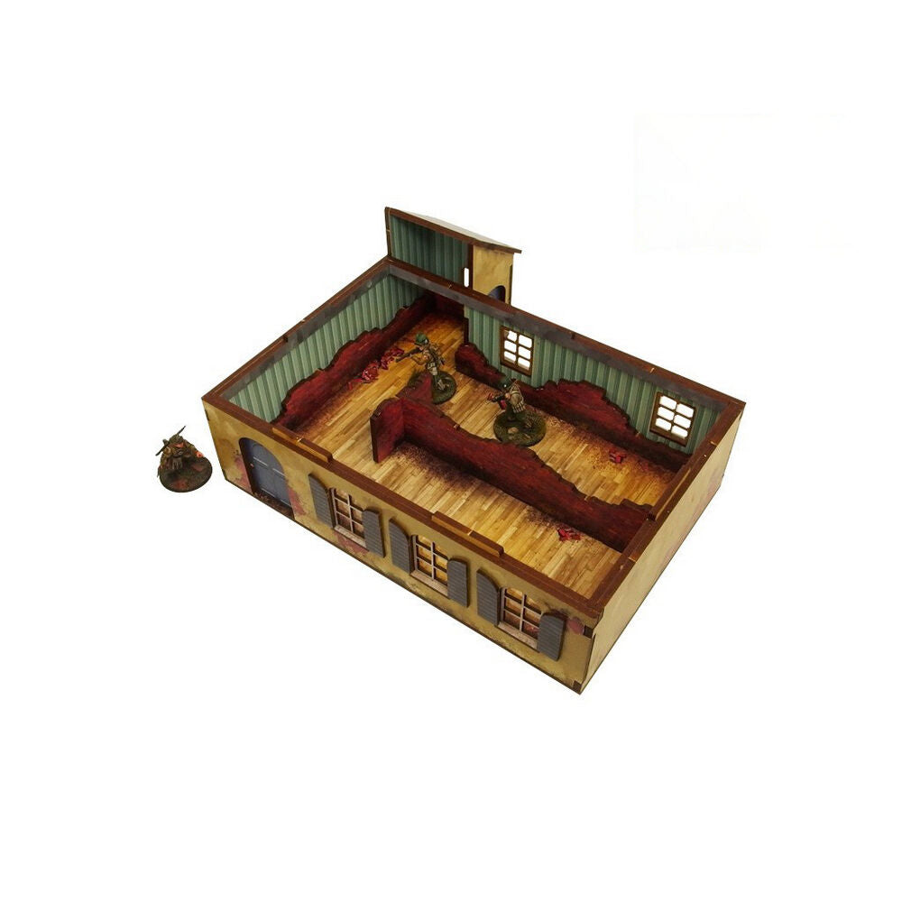 Micro Art Studio - WW2 Normandy Townhouse 2 PREPAINTED [28mm/1:56]