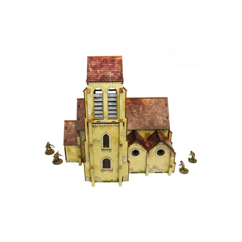 Micro Art Studio - WW2 Normandy Church PREPAINTED [28mm/1:56]