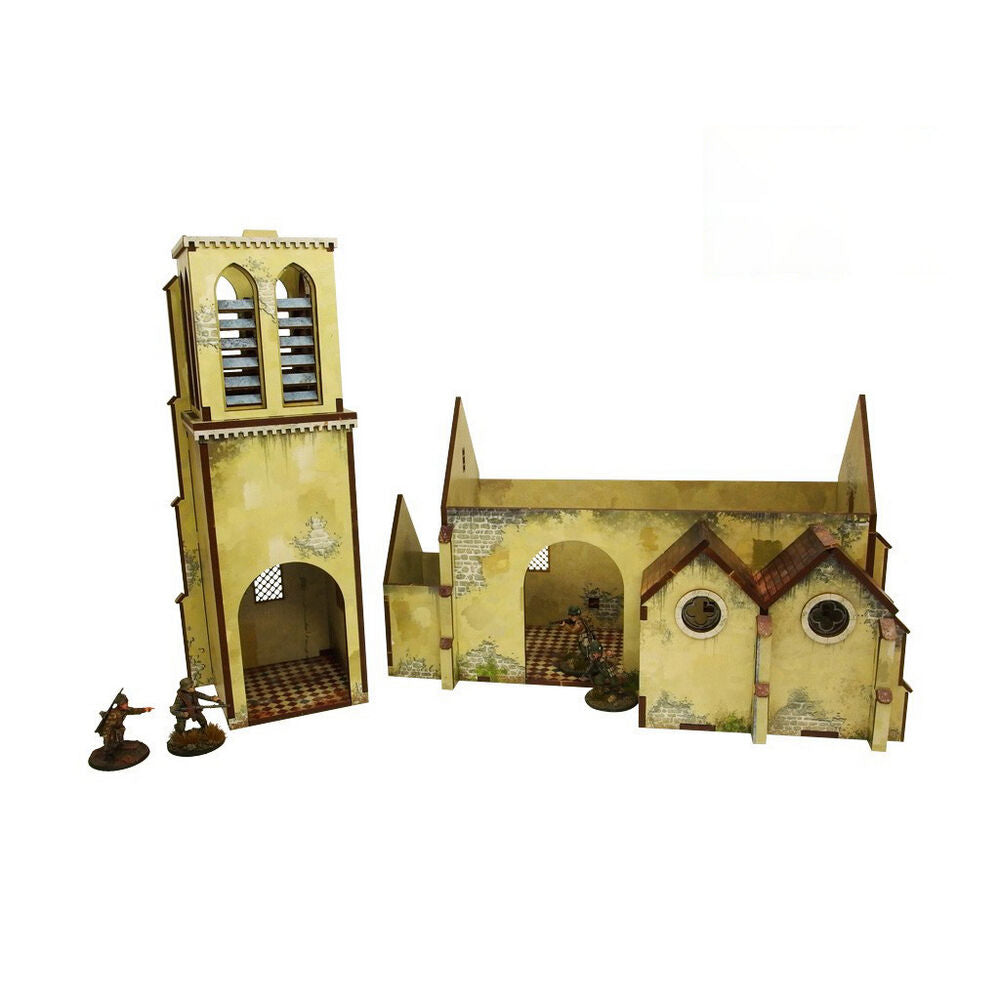 Micro Art Studio - WW2 Normandy Church PREPAINTED [28mm/1:56]
