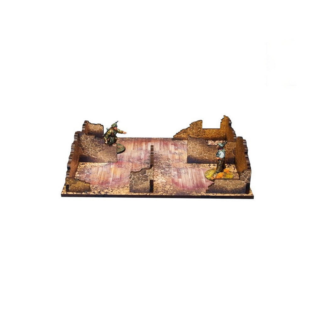 Micro Art Studio - WW2 Normandy Farmhouse PREPAINTED [28mm/1:56]