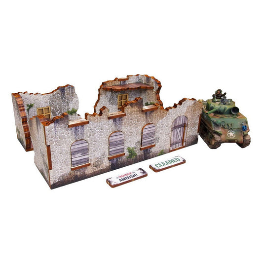 Micro Art Studio - WW2 Normandy Achtung Panzer Ruins 3 PREPAINTED [28mm/1:56]