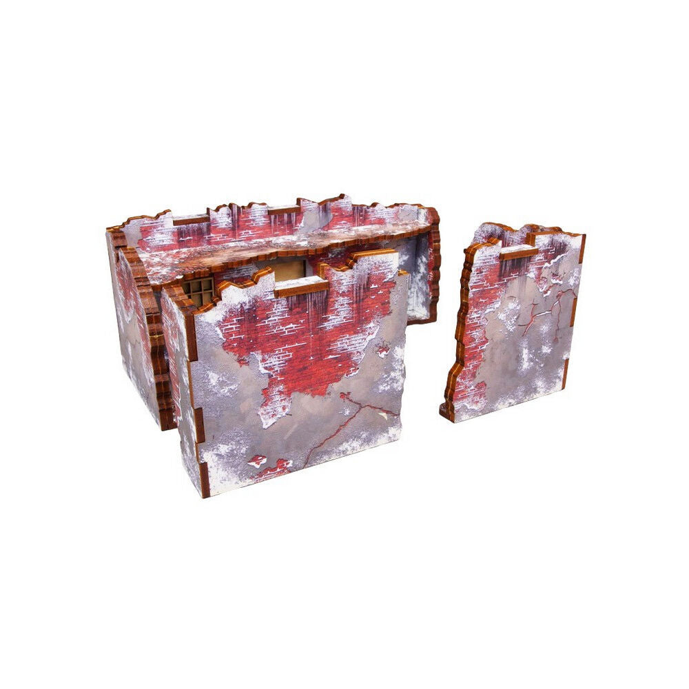 Micro Art Studio - WW2 Normandy Achtung Panzer Winter Ruins 1 PREPAINTED [28mm/1:56]