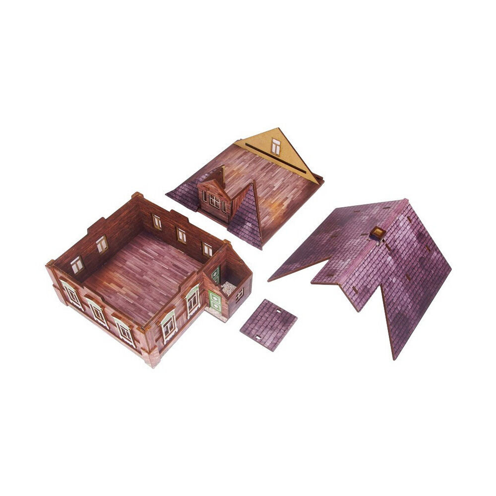 Micro Art Studio - WW2 Ostfront Village Forester's Dacha (1) PREPAINTED [28mm/1:56]