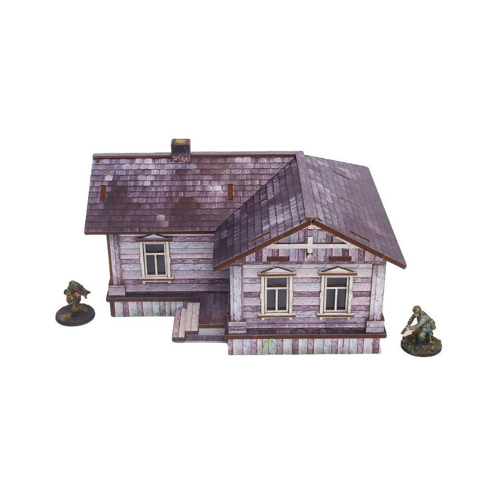 Micro Art Studio - WW2 Ostfront Village Iwan's House (1) PREPAINTED [28mm/1:56]