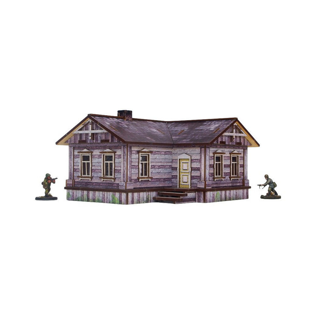 Micro Art Studio - WW2 Ostfront Village Iwan's House (1) PREPAINTED [28mm/1:56]