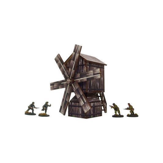 Micro Art Studio - WW2 Ostfront Village Windmill (1) PREPAINTED [28mm/1:56]