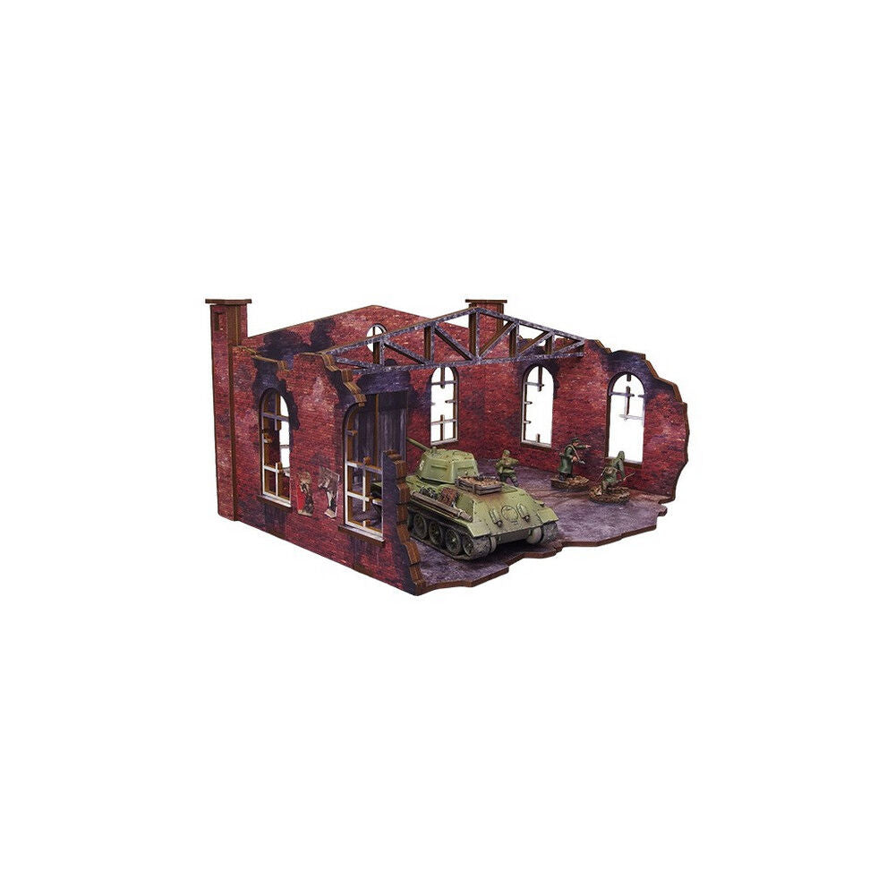 Micro Art Studio - WW2 Ostfront Stalingrad Factory Front (1) PREPAINTED [28mm/1:56]