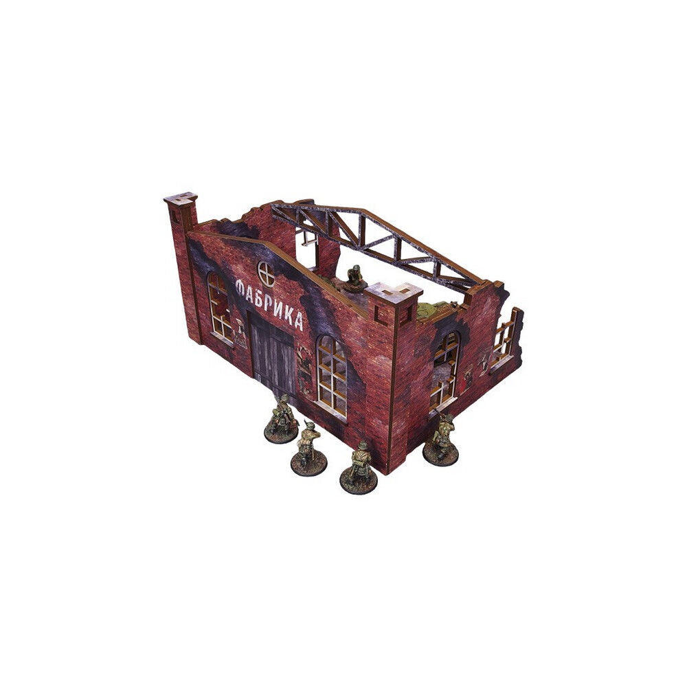 Micro Art Studio - WW2 Ostfront Stalingrad Factory Front (1) PREPAINTED [28mm/1:56]