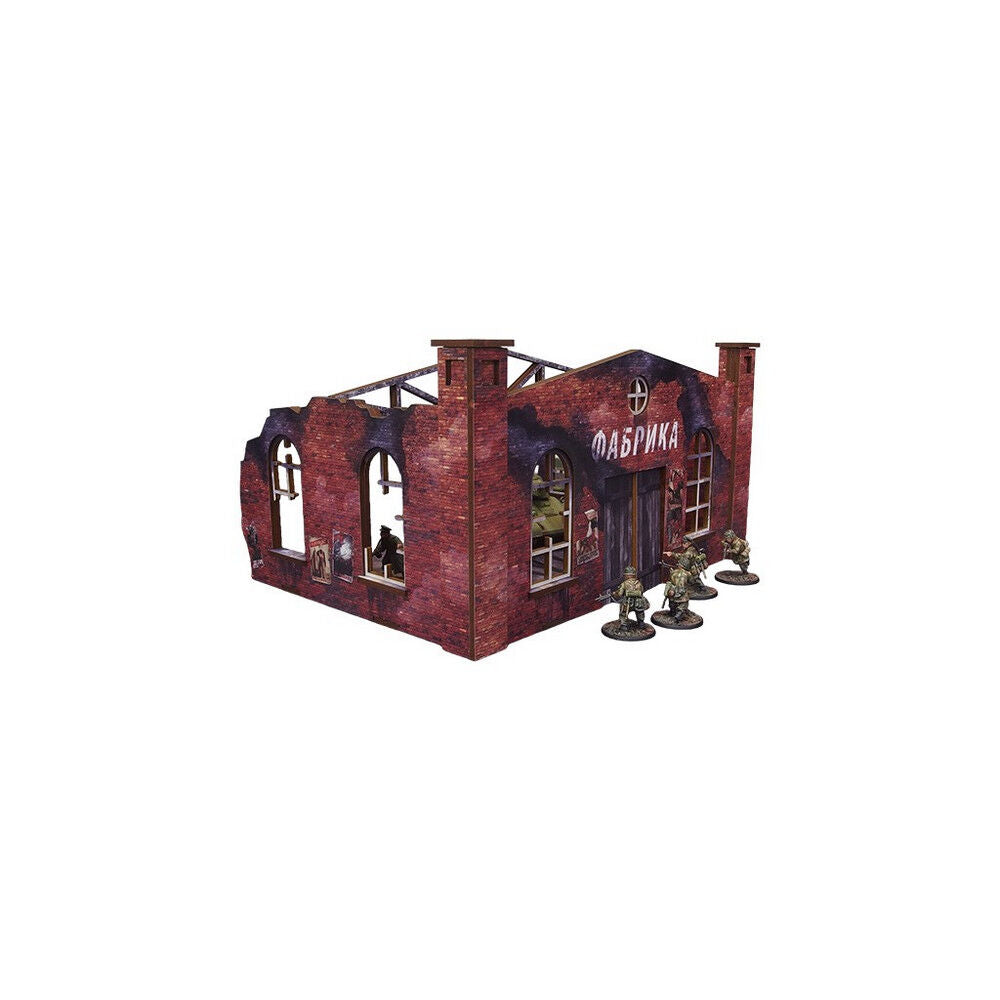 Micro Art Studio - WW2 Ostfront Stalingrad Factory Front (1) PREPAINTED [28mm/1:56]