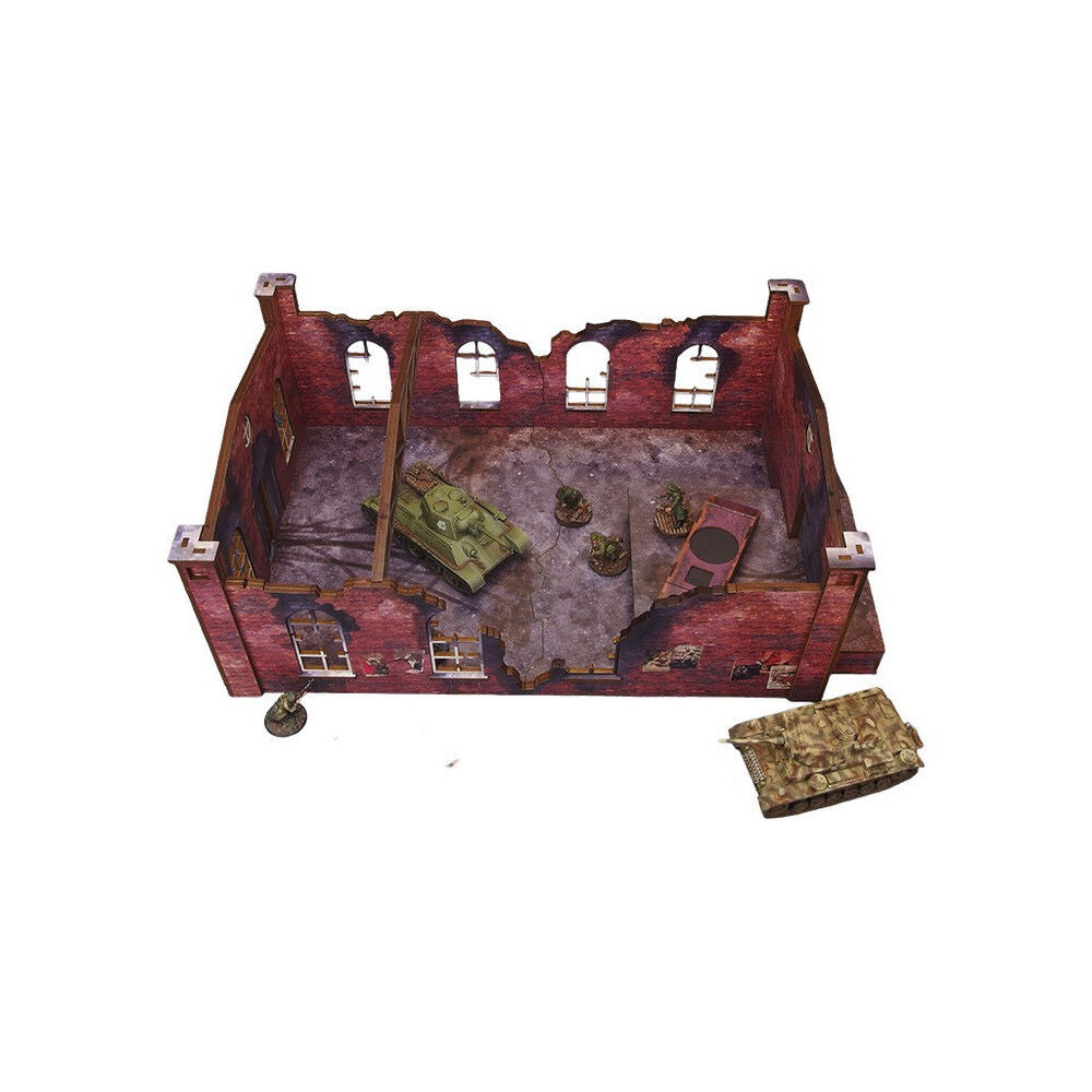 Micro Art Studio - WW2 Ostfront Stalingrad Factory Front (1) PREPAINTED [28mm/1:56]