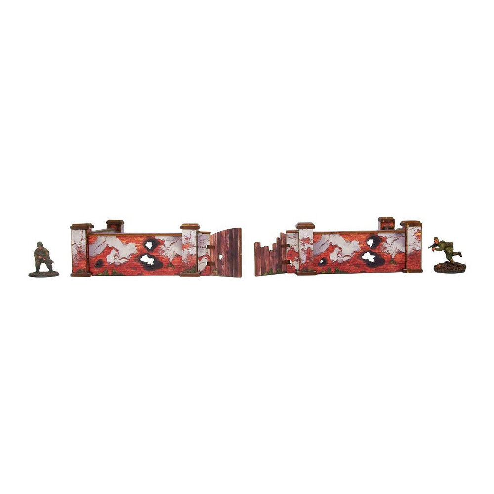 Micro Art Studio - WW2 Ostfront Stalingrad Walls High PREPAINTED [28mm/1:56]