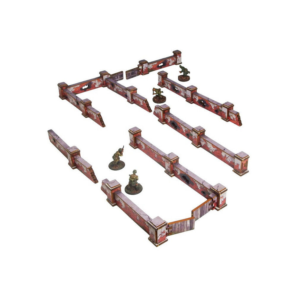 Micro Art Studio - WW2 Ostfront Stalingrad Walls Low PREPAINTED [28mm/1:56]