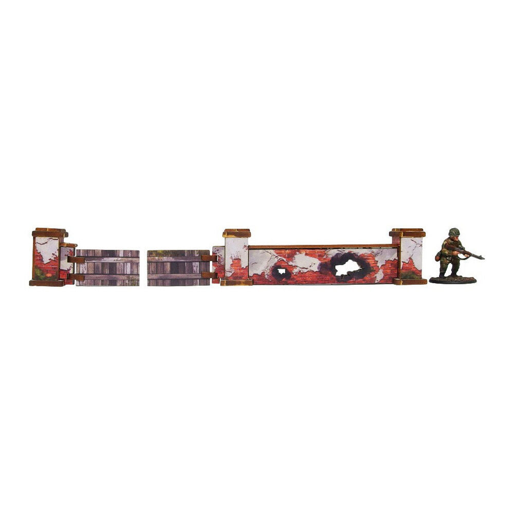 Micro Art Studio - WW2 Ostfront Stalingrad Walls Low PREPAINTED [28mm/1:56]