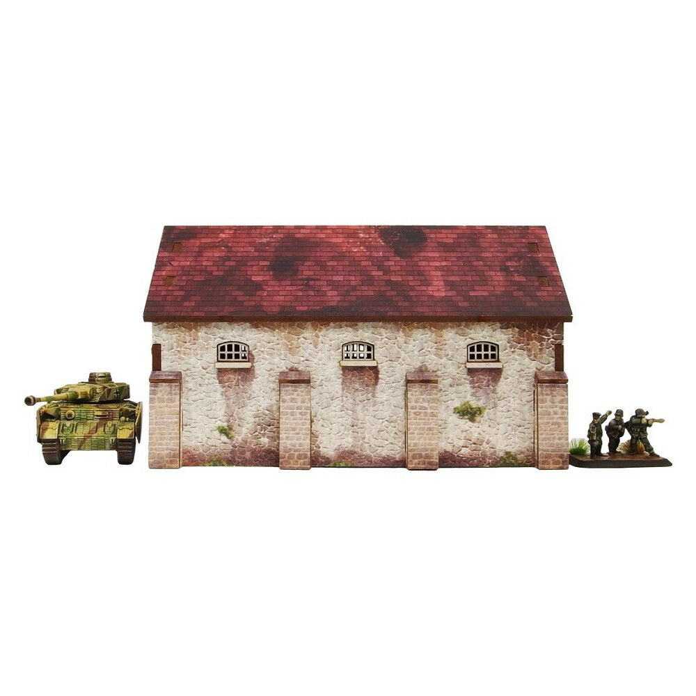 Micro Art Studio - WW2 Normandy Cowshed PREPAINTED [15mm/1:100]