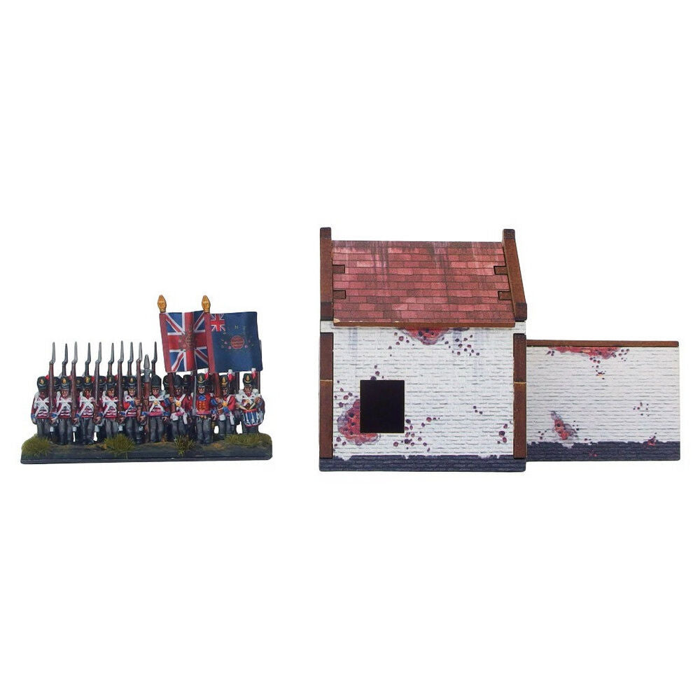 Micro Art Studio - La Haye Sainte Waterloo PREPAINTED Epic Battles Scale [15mm/1:100]