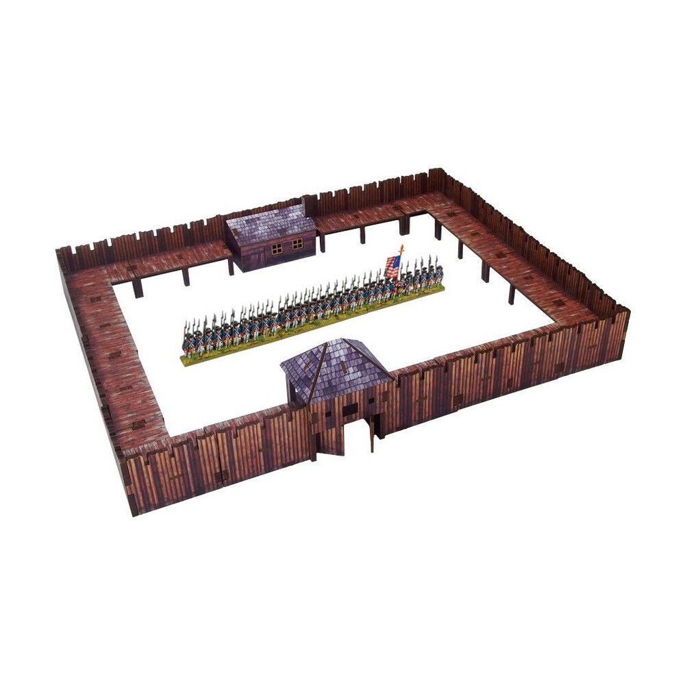 Micro Art Studio - New World Fort PREPAINTED Epic Battles Scale [15mm/1:100]