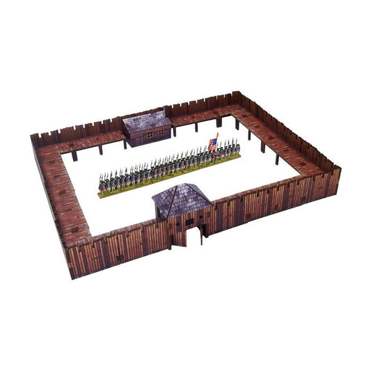Micro Art Studio - New World Fort PREPAINTED Epic Battles Scale [15mm/1:100]