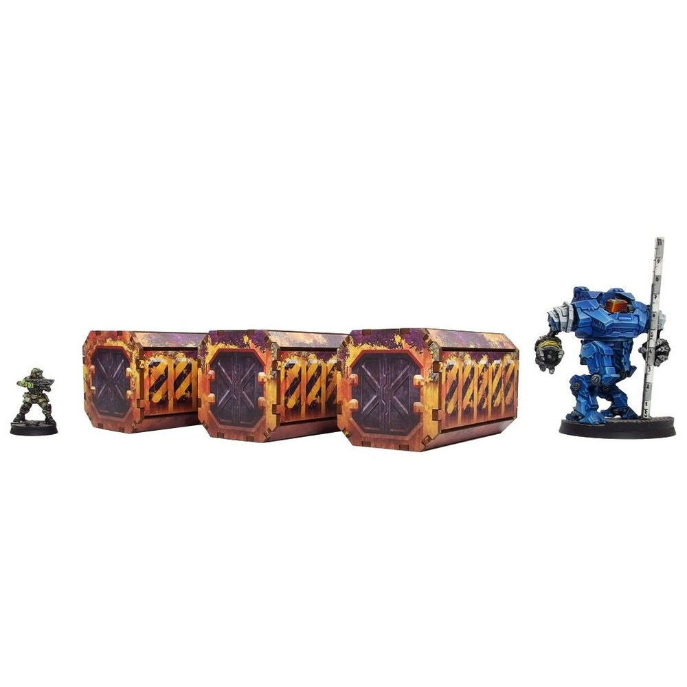 Micro Art Studio - Imperial Containers 2 (3) PREPAINTED [28mm/1:56]