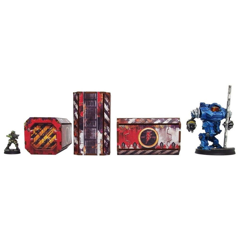 Micro Art Studio - Imperial Containers 3 (3) PREPAINTED [28mm/1:56]