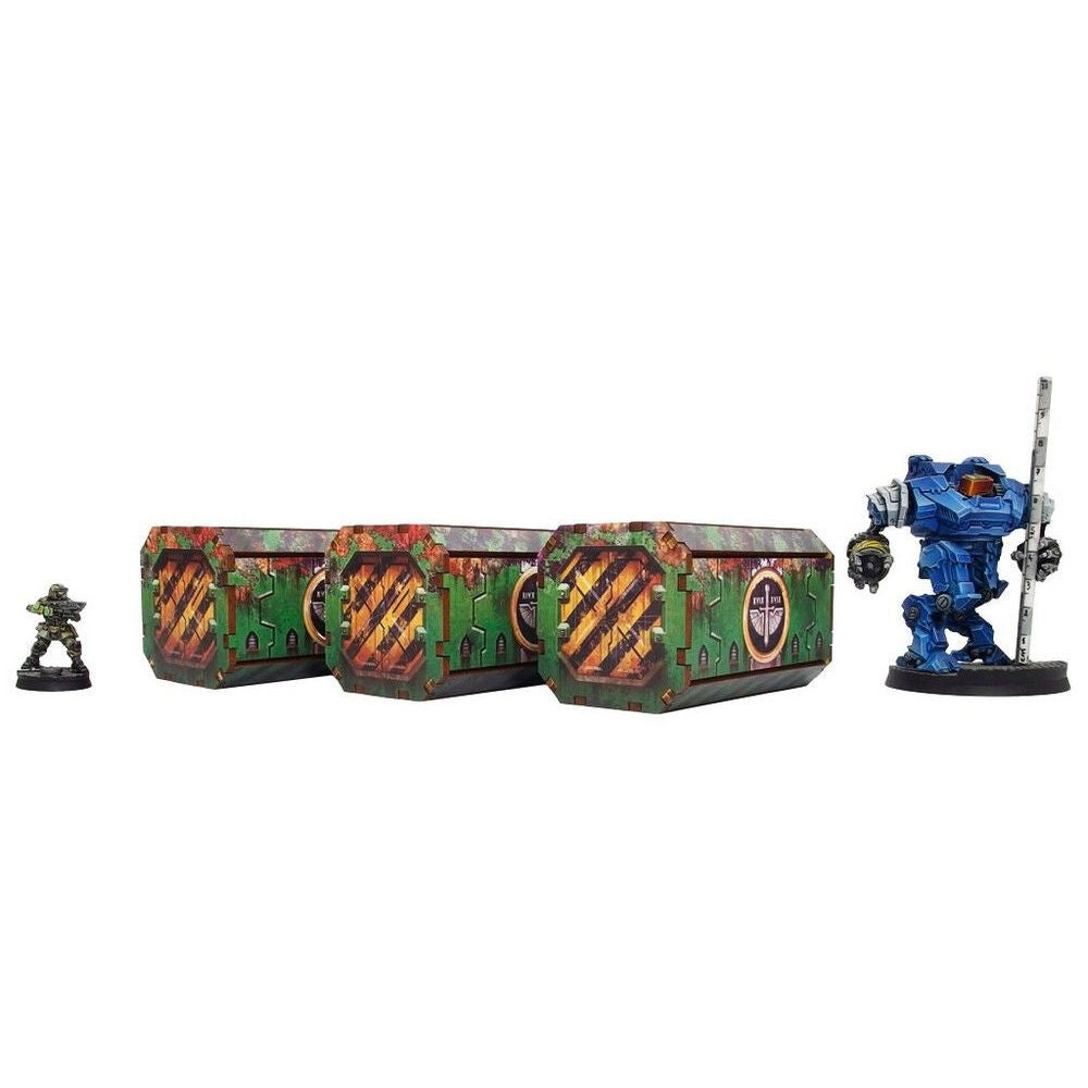 Micro Art Studio - Imperial Containers 5 (3) PREPAINTED [28mm/1:56]